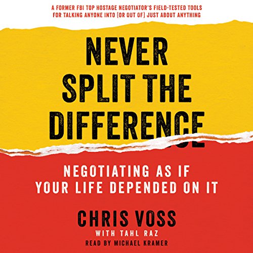 Never split the difference book cover